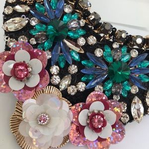 Colourful Statement Collar Necklace